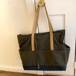 Love Thy Beast canvas pet tote - large